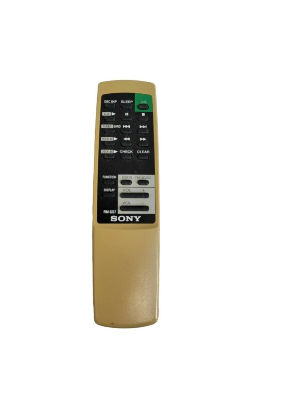 Genuine Sony Audio Remote Control RM-SG7 Tested And Works